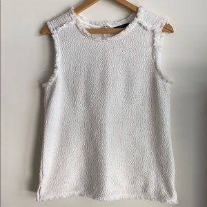 Beautiful white Banana Republic top